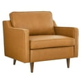 thumbnail image 2 of Modway Impart Genuine Leather Armchair in Tan, 2 of 8