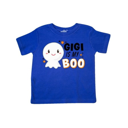 

Inktastic Gigi is my Boo with Cute Ghost Gift Toddler Boy or Toddler Girl T-Shirt