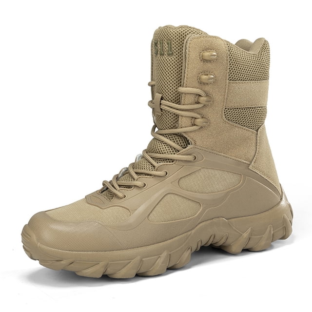 Botas Montaña Gruesas Y Altas para Exteriores Botas Botas Desierto Zapatos para Zapatos para (511 Color Arena 44)
