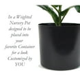 thumbnail image 4 of The Mod Greenhouse 78" Artificial Green Fiddle Leaf Tree in a Black Matte Planter Pot, 4 of 5
