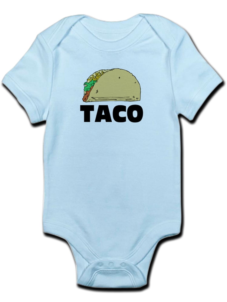 taco pajamas baby