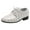 White, variant on Otqutp Sneaker for Children Fashion All Seasons Boys Leather Shoes Pointed Toe Low Heel Lace Up Leather Grain Comfortable Dress Dance Performance Shoes