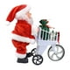 thumbnail image 4 of Santa Figura Navideña con Carrito Musical Decorativo Juguete Interactivo con Canciones Material Pp Adecuado para Regalo Infantil y, 4 of 9