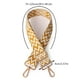 thumbnail image 5 of Correas Guitarra Jacquard A Rayas Modernas Y Versátiles 4 Cm Bolso Bandolera Un Hombro Accesorios Correa para El Hombro 1003 (amarillo + Blanco) Amarillo + Blanco, 5 of 5