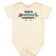 thumbnail image 3 of Inktastic Gigis Little Cowboy with Cowboy Hat and Boots Boys Baby Bodysuit, 3 of 5