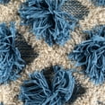 thumbnail image 4 of Surya Edric EDR-002 18 x 18" Square Cotton Pillow Cover in Blue/Ivory/Cream, 4 of 4