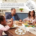 thumbnail image 4 of 2Pcs Multi-function Oyster Trays Convenient Serving Plates Stainless Steel Serving Trays Kitchen Accessory, 4 of 4
