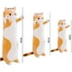 thumbnail image 3 of Cat plush pillow doll toy, soft cat plush long pillow toy, kitten body pillow gift for children and girlfriend (brown, 70cm)., 3 of 5