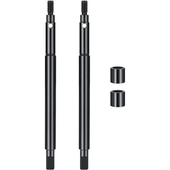 Steel 5mm Rear Drive Shafts CVD Upgrade for 1/18 TRX4-M TRX4M 4WD RC Crawler Car