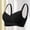 Black, variant on Womens Wireless Full Coverage Lace Bra C Cup Side Smoothing Support Beige,Size 90C