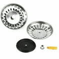 thumbnail image 3 of Kitchen Drain Stopper,2PCS Stainless Stee Kitchen Kitchen Sink Stopper Antifouling Sink Filter Breakthrough Technology, 3 of 6