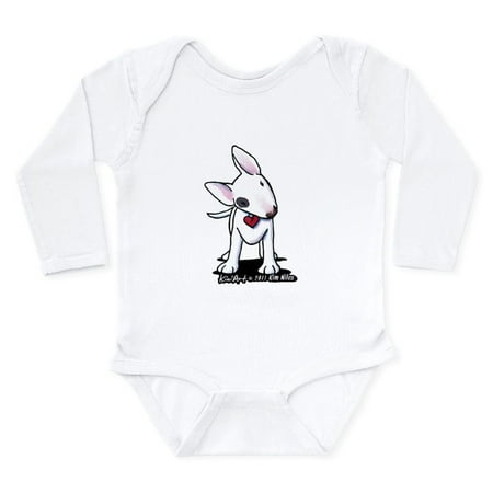 

CafePress - Bull Terrier Spot Long Sleeve Infant Bodysuit - Long Sleeve Cotton Baby Bodysuit