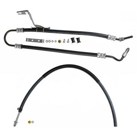 Power Steering Pressure & Return Hoses 2Pc Kit Fits For 04-05 Jeep Liberty