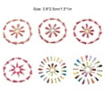 thumbnail image 3 of Transemion 100pack/lot Tassel For Keychain Accessories Trendy Fringe Detail Wide AssortedColor-Gold 1Set, 3 of 6