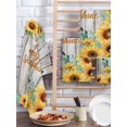 thumbnail image 2 of Sunflower Kitchen Dish Towels for Drying Dishes Set of 3, Summer Botanical Elegant Floral Wooden Waffle Weave Microfiber Hand Tea Bathroom Towels Quick Dry & Absorbent Towel 15.7x23.6, 2 of 7