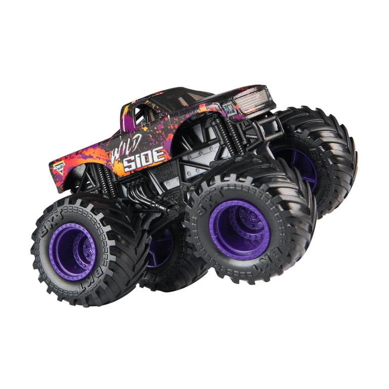 【新品未開封】 Man 1st POP-UP Wild side M Monster Jam, Monster Truck, 1:64 Scale, Official Replica - Walmart.com