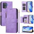 thumbnail image 1 of Filp Case for OPPO F19 PRO Zipper Pocket Magnetic Flip Wallet Phone Case with 7 Card Slots and Wrist Strap, 1 of 5