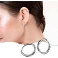 thumbnail image 4 of 4 pares aros acero inoxidable 8-14mm, múltiples perforaciones, 4 of 4