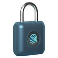 thumbnail image 1 of Fingerprint Padlock Quick Unlock Keyless Smart One Touch Open Lock with USB Charged Waterproof Anti-Theft Locks for Gym Luggage Cabinet Door, 1 of 8