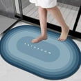 thumbnail image 6 of Diatomite Super Absorbent Non-Slip Bath Mat | Quick-Dry Machine Washable Floor Rug for Bathroom, Shower & Entryway | Anti-Skid Eco-Friendly Mat for Families with Kids, Elderly, Pets, 6 of 8