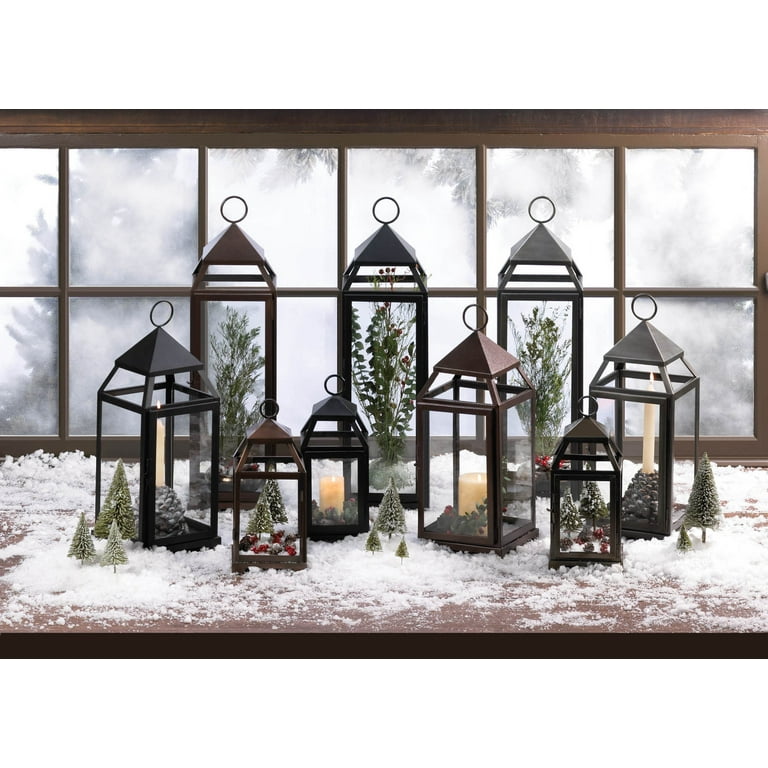 LARGE RUSTIC SILVER CONTEMPORARY LANTERN LARGE RUSTIC SILVER CONTEMPORARY LANTERN