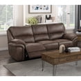 thumbnail image 6 of Plush Modern Reclining Sofa with Cup Holders, Solid Wood Frame with Removable seat backs and cushions for Living Room, 6 of 12