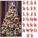 thumbnail image 2 of 26 adornos navideños con letras en inglés para exhibiciones festivas Colgantes R7A7, 2 of 6