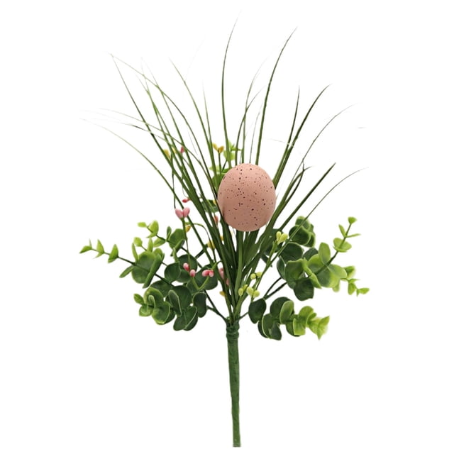 Ohufall Easter Berry Artificial Flowers Fake Flowers Bouquet For Home Decor Wedding Party Table Centerpieces Spring Decor