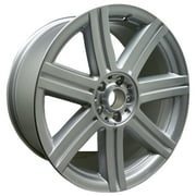 Aftermarket 2004-2008 Chrysler Crossfire  18x7.5 Alloy Wheel, Rim Front Bright Sparkle Silver Full Face Painted - 2229