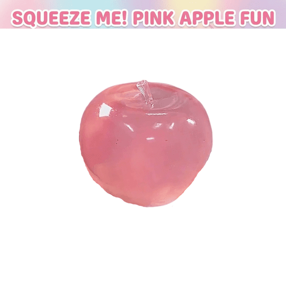 Green Apple Glitter Squeeze Toys Stress Relief Slow Rising Stress Ball, squeeze toys Fidget Toys for Adults Sensory Anxiety Relief, Easter Gifts Party Favors