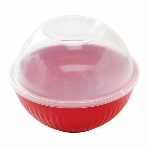 Nordic Ware 14 Cup Red Plastic Microwave Quick Pop Popcorn Popper, 68402W