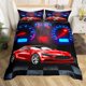 thumbnail image 1 of Juego de cama coche Twin Velocímetro Deportes Coche Funda Nórdica Juegos Extreme Sport, 1 of 6