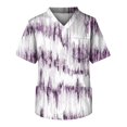 thumbnail image 1 of Men's Short Sleeve V Neck Small Animals Print Chest Pocket Carer Top XL, 1 of 3