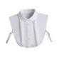 thumbnail image 4 of Cuello falso, cuello falso ajustable para mujer, cuello falso para ropa, camisas y blusas Blanco, 4 of 9