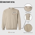 thumbnail image 4 of Mens Sweatshirt Dead Dads Club, Cotton Crewneck Sweatshirts For Men, Christmas Gifts For Dad, Birthday Gifts For Him, 4 of 5