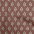 thumbnail image 1 of oneOone Rayon Maroon Fabric Asian Block Print Sewing Material Print Fabric By The Yard 56 Inch Wide, 1 of 4