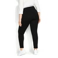 thumbnail image 2 of Avenue Women's Plus Size Tall Pull On Ponte Pant, 2 of 2