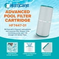 thumbnail image 2 of Hurricane Pool Filter Cartridge for C-7447, PA50SV, FC-1235, & Hayward, 2 Pack, 2 of 5