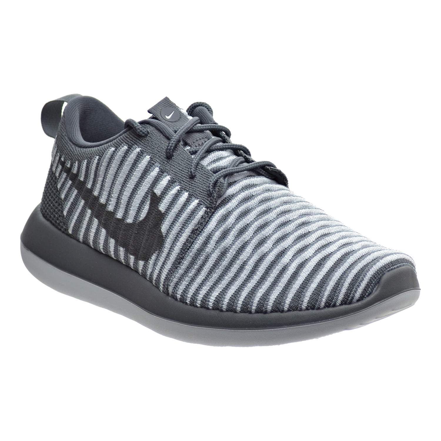 Nike Roshe Two Flyknit Womens Shoes Dark Grey-Pure Platinum 844929-002 -