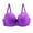 Purple, variant on POIUYTR Women's Minimizer Lace Underwire Bra - Full Coverage Bra for Comfortable All-Day Support