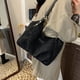 thumbnail image 5 of Bolsos De Cuero Bolso de mano retro negro para mujer con correa para el hombro y múltiples bolsillos (1 unidad) JASKFLY, 5 of 8
