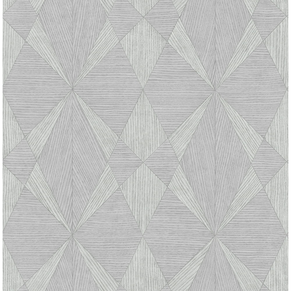Decorline Intrinsic Grey Textured Geometric Wallpaper
