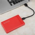 thumbnail image 4 of W25A831 2.5 Pulgadas Usb3.1 Tipo C Sata Caja De Disco Duro Antiarañazos Móvil Sin Tornillos (Rojo) Moyic EL006642-00, 4 of 6