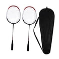 thumbnail image 2 of guohui 2 Pieces Badminton Racquets Accessories Sturdy Lightweight Gifts Replacement for Red, 2 of 8