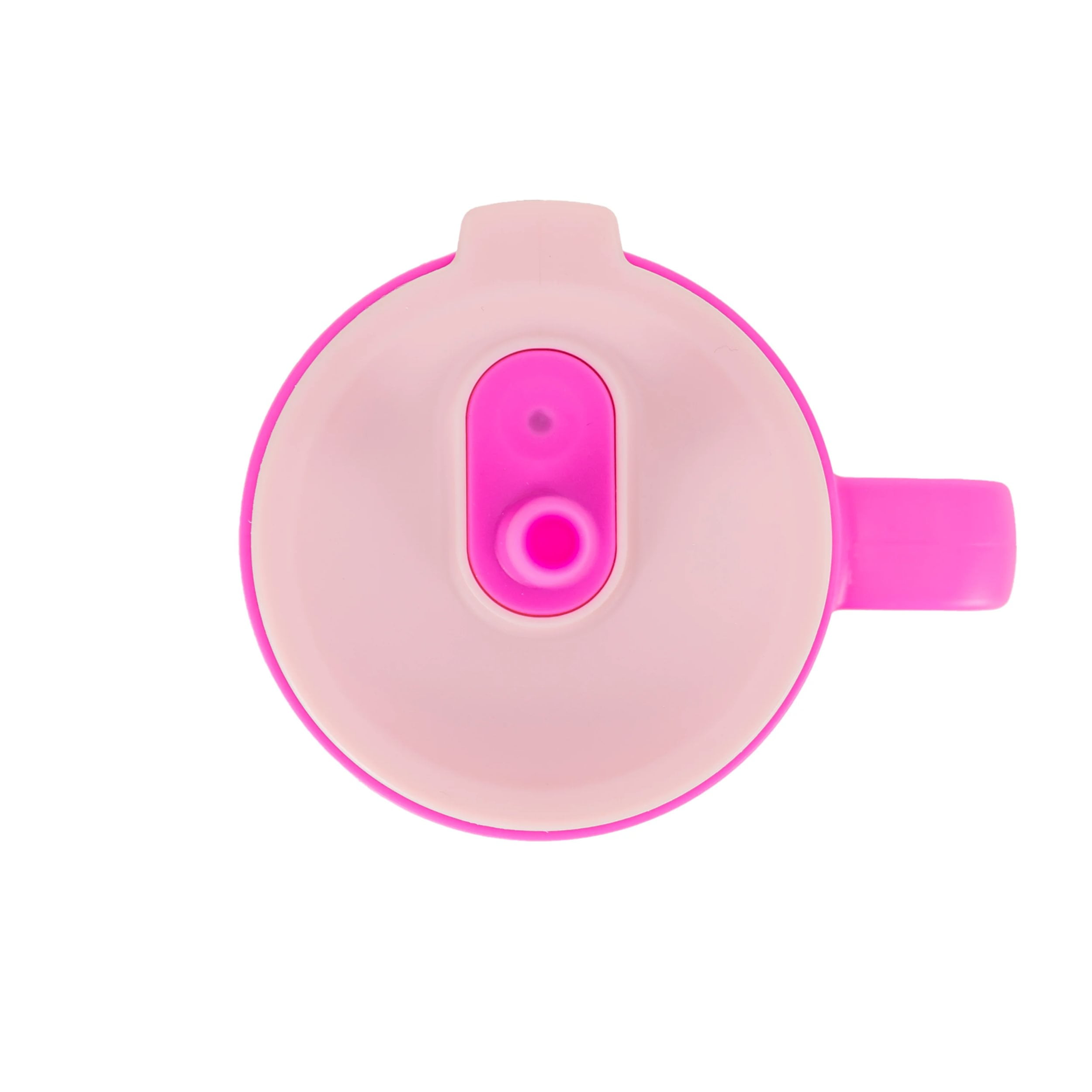 Zak Designs 18oz Barbie Kids Straw Handle Tumbler, Stainless