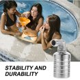 thumbnail image 4 of SHISUYAN Water Tank Float Valve 1/2 Inch Side Inlet Automatic Shut Off Float Ball Valve, 4 of 9