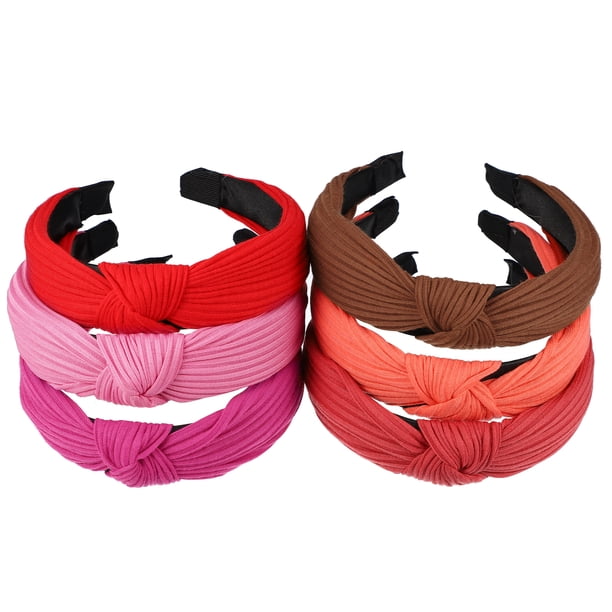 Diademas Niña Ivyu Diademas Para El Cabello Para Mujer, Diadema Anudada Ancha Turbante, A La Moda, Lindas Diademas Para El Cabello, Accesorios Para El Cabello Para Niñas Y Mujeres (YHHFG-017 Diademas Anchas