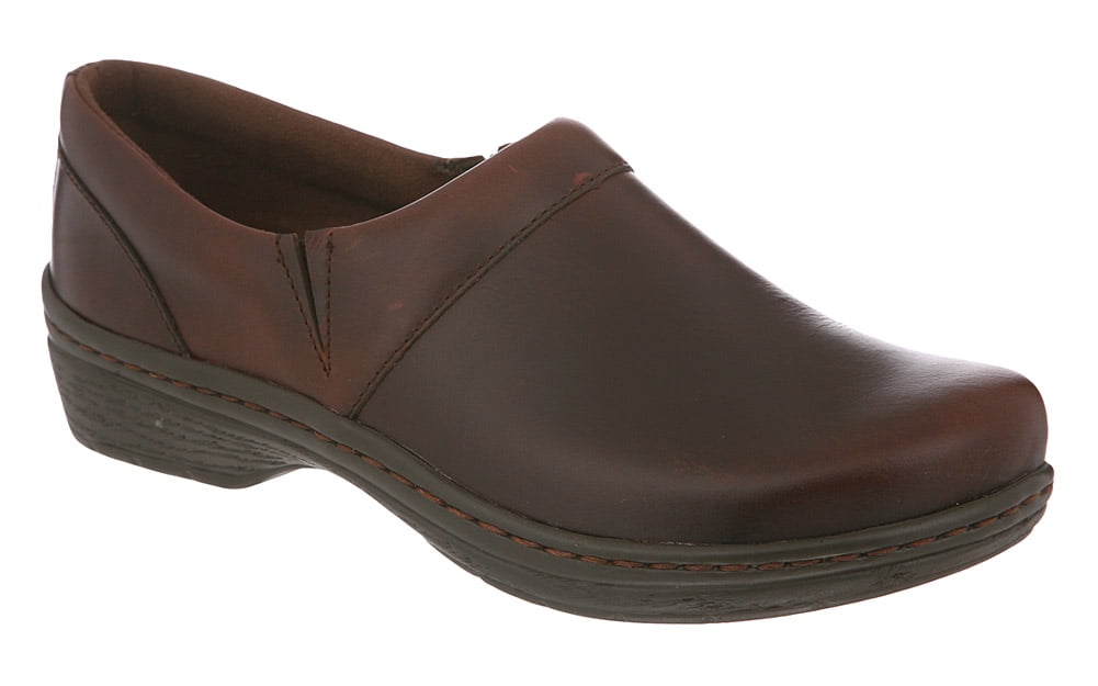 Klogs Mission - Leather Clog - Many Colors - Mahogany Smooth Women's ...