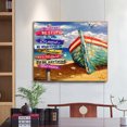 thumbnail image 3 of Cuadros Decorativos Kit de pintura al óleo por números Ship by the Sea, imagen de dibujo sin marco DIY para adultos Ehuebsd Nuevos Originales, 3 of 8