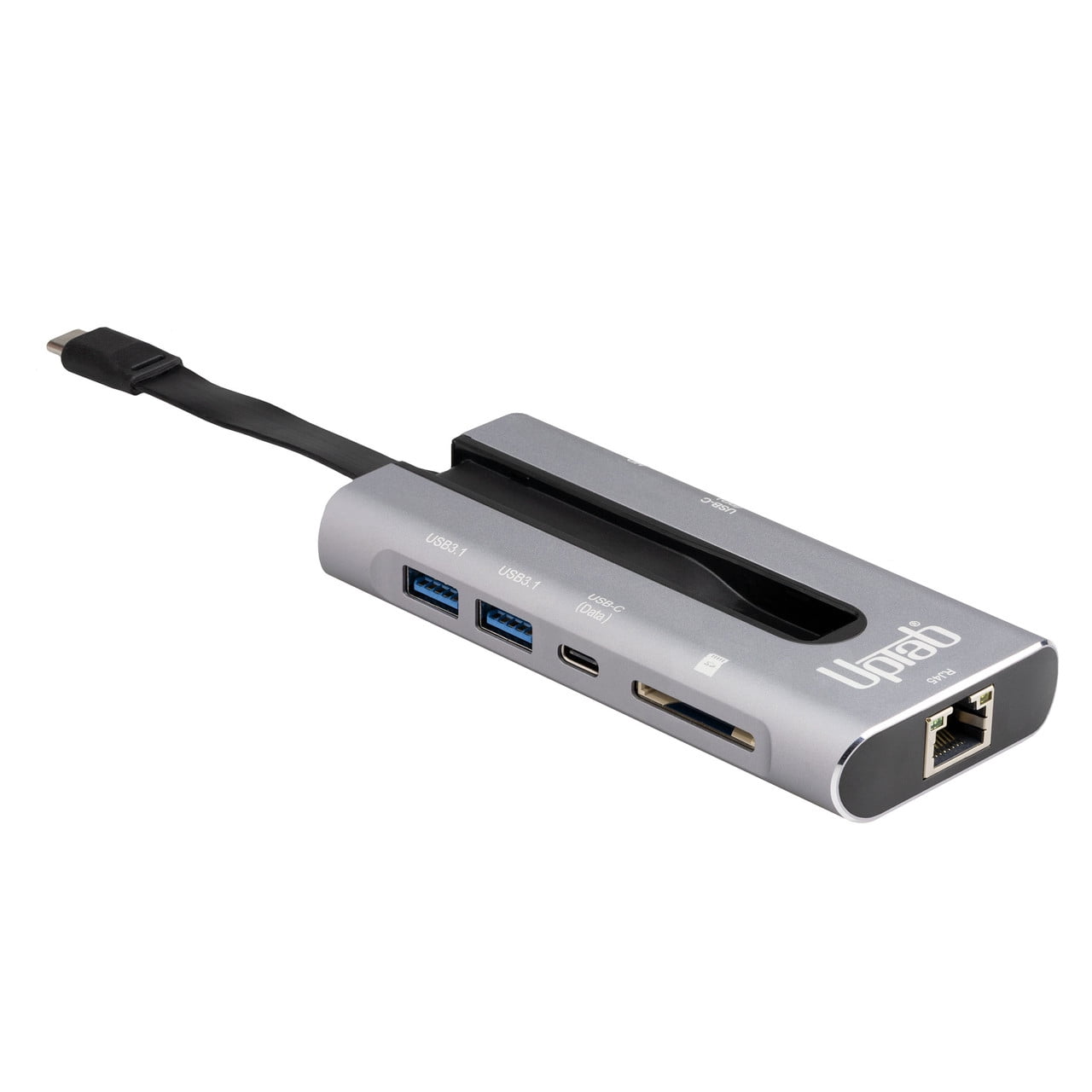 USB-C 3.2 Gen 2 10Gbps 4K 60hz HDR Power Delivery Hub USB 3.2 - Graphite
